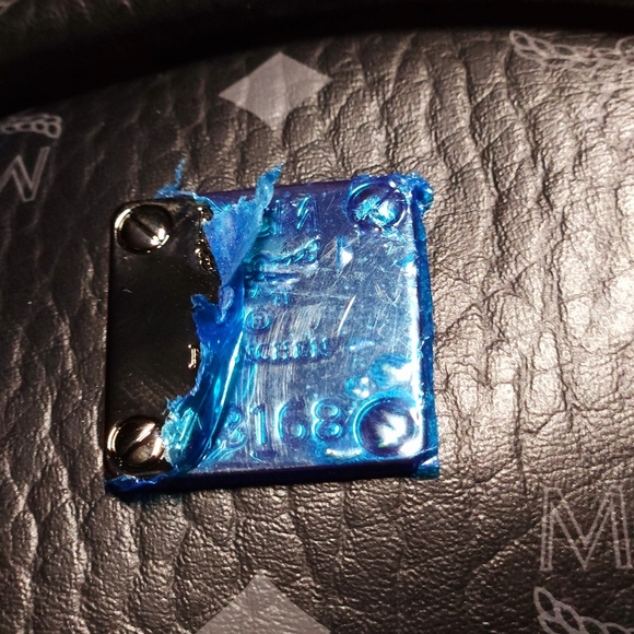 MCM Stark Studded Brand New Backpack Size Medium NWT Receipt Is In Photos - Picture 14 of 14